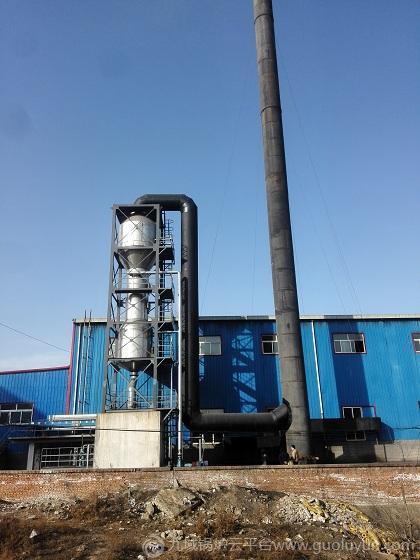 回轉窯氣動乳化脫硫塔脫硫、脫硝、除塵、消白一體化