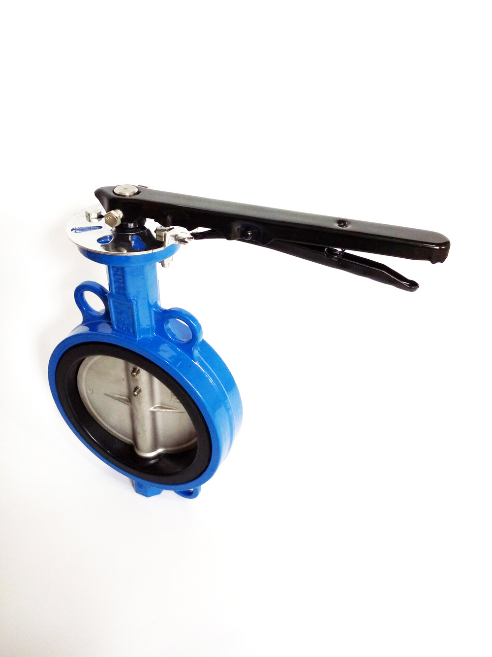 廠家供應(yīng)  D71X手動(dòng)對夾蝶閥  天津江瑞