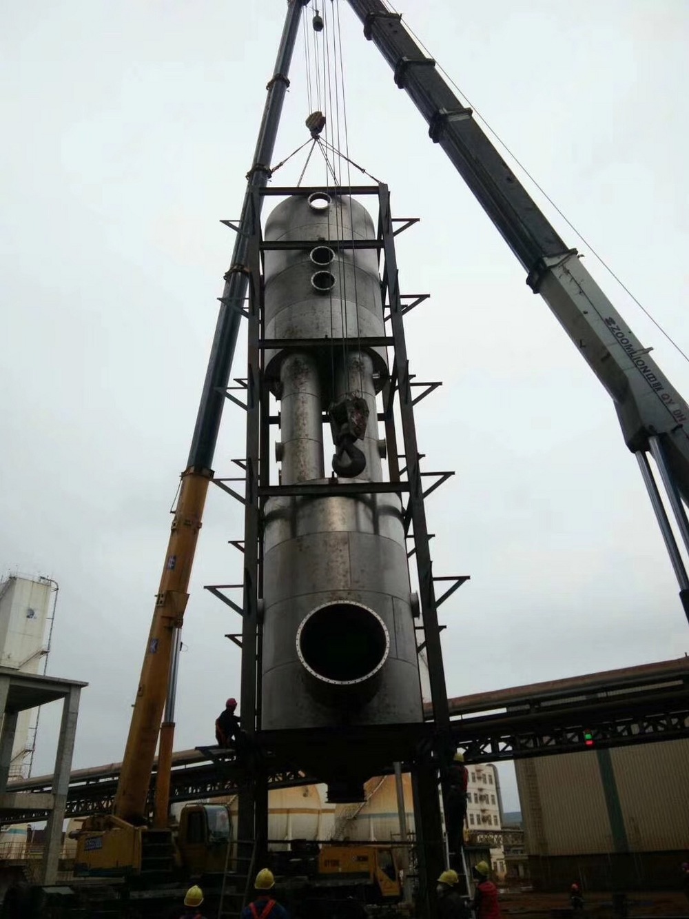 煙化爐氣動乳化脫硫塔脫硫、脫硝、除塵、消白一體化